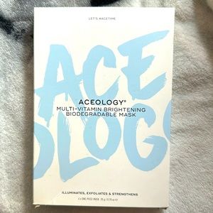 aceology multi-vitamin brightening biodegradable mask